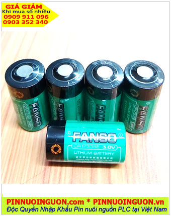 Pin CR17335E _Fanso CR17335E; Pin nuôi nguồn FANSO CR17335SE 2/3A lithium 3v (17mmx33.5mm) chính hãng